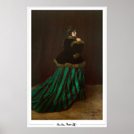 Claude Monet Zedign Art Poster #213