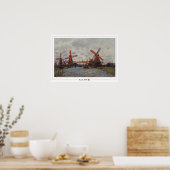 Claude Monet Zedign Art Poster #22-2 (Küche)