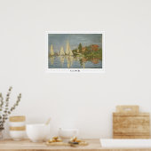 Claude Monet Zedign Art Poster #25 (Küche)