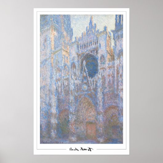 Claude Monet Zedign Art Poster #270 (Vorne)