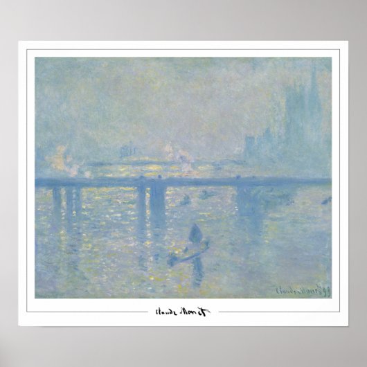 Claude Monet Zedign Art Poster #27-2 (Vorne)