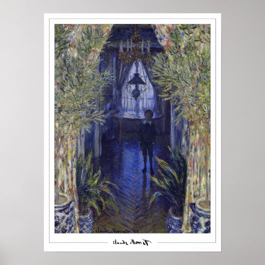 Claude Monet Zedign Art Poster #28-2 (Vorne)
