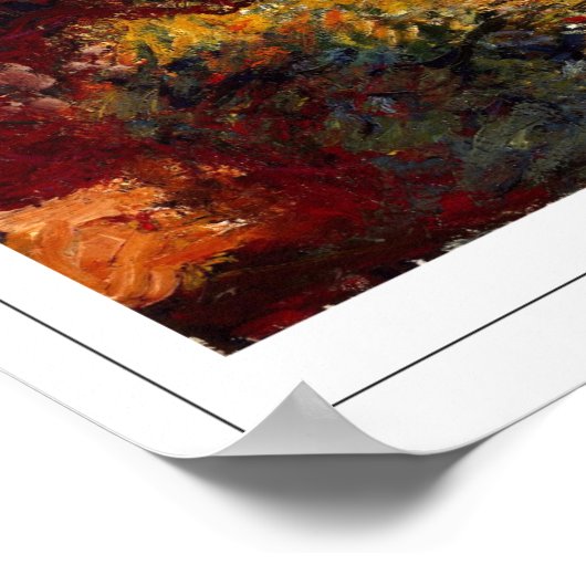 Claude Monet Zedign Art Poster #2-2 (Ecke)