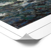 Claude Monet Zedign Art Poster #31-2 (Ecke)