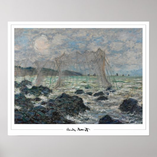 Claude Monet Zedign Art Poster #31-2 (Vorne)