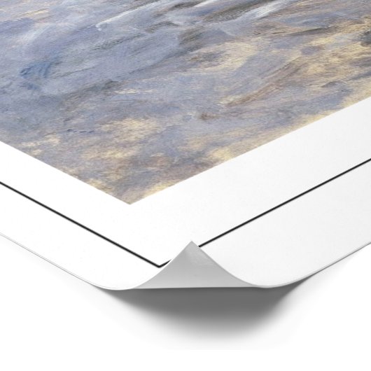 Claude Monet Zedign Art Poster #324 (Ecke)