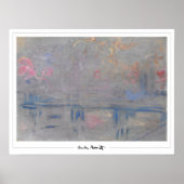 Claude Monet Zedign Art Poster #33-2 (Vorne)