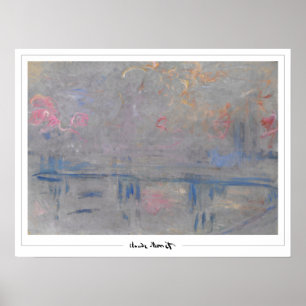 Claude Monet Zedign Art Poster #33-2