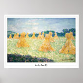 Claude Monet Zedign Art Poster #34-2 (Vorne)