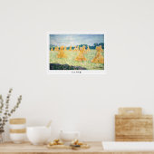 Claude Monet Zedign Art Poster #34-2 (Küche)