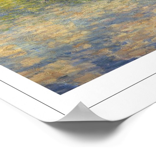 Claude Monet Zedign Art Poster #38 (Ecke)