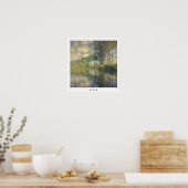 Claude Monet Zedign Art Poster #38 (Küche)