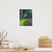 Claude Monet Zedign Art Poster #398 (Küche)