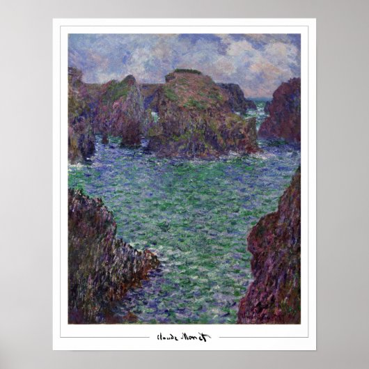 Claude Monet Zedign Art Poster #41 (Vorne)