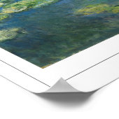 Claude Monet Zedign Art Poster #41-2 (Ecke)