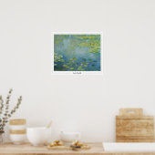 Claude Monet Zedign Art Poster #41-2 (Küche)