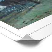 Claude Monet Zedign Art Poster #42 (Ecke)