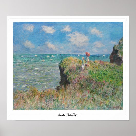 Claude Monet Zedign Art Poster #47-2 (Vorne)
