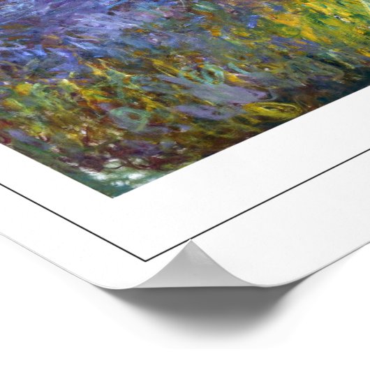 Claude Monet Zedign Art Poster #485 (Ecke)