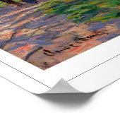 Claude Monet Zedign Art Poster #48-2 (Ecke)