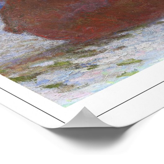 Claude Monet Zedign Art Poster #494 (Ecke)