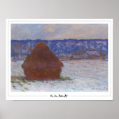Claude Monet Zedign Art Poster #494 (Vorne)