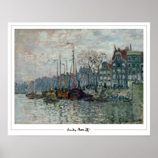 Claude Monet Zedign Art Poster #50 (Vorne)