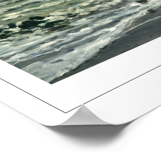 Claude Monet Zedign Art Poster #51 (Ecke)