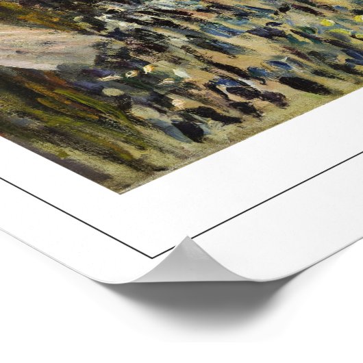 Claude Monet Zedign Art Poster #54 (Ecke)