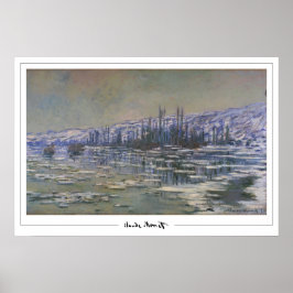 Claude Monet Zedign Art Poster #55