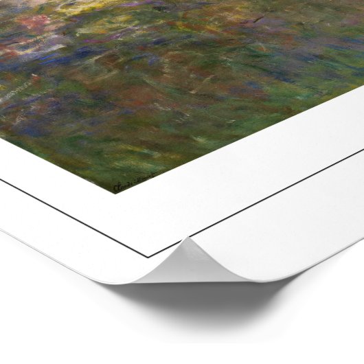 Claude Monet Zedign Art Poster #551-2 (Ecke)