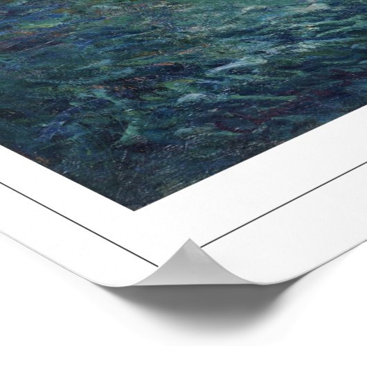 Claude Monet Zedign Art Poster #56 (Ecke)