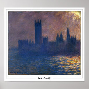 Claude Monet Zedign Art Poster #57