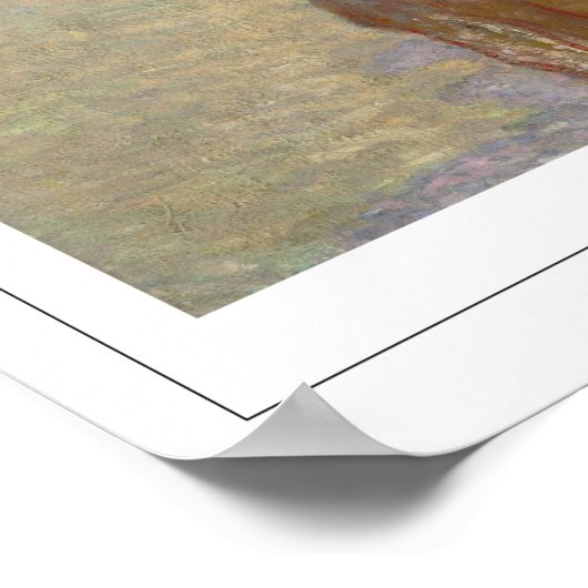 Claude Monet Zedign Art Poster #58 (Ecke)