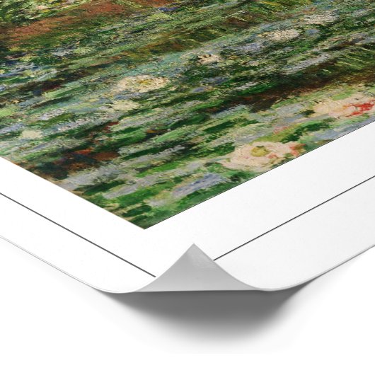 Claude Monet Zedign Art Poster #59 (Ecke)