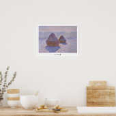 Claude Monet Zedign Art Poster #670 (Küche)