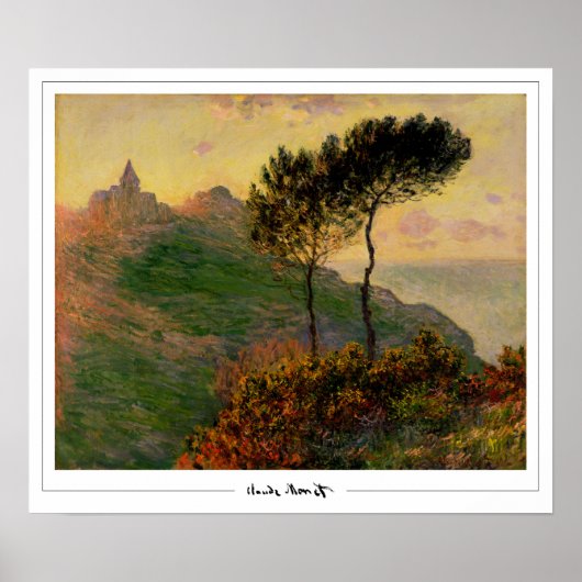Claude Monet Zedign Art Poster #676 (Vorne)