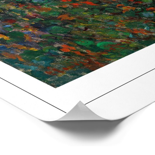 Claude Monet Zedign Art Poster #8-2 (Ecke)