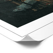 Claude Monet Zedign Art Poster #9-2 (Ecke)