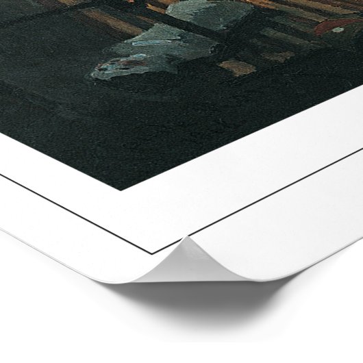 Claude Monet Zedign Art Poster #9-2 (Ecke)