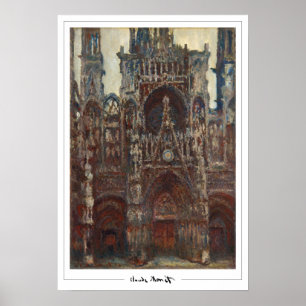Claude Monet Zedign Kunstposter #245-2 Poster