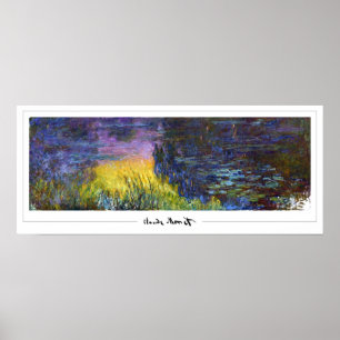 Claude Monet Zedign Kunstposter #485 Poster