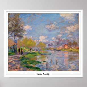 Claude Monet Zedign Kunstposter #48-2 Poster