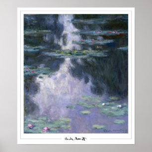 Claude Monet Zedign Kunstposter #4 Poster