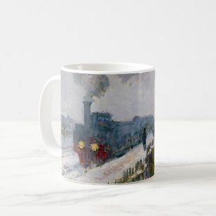 Claude Monet - Zug im Schnee / Die Lokomotive Kaffeetasse