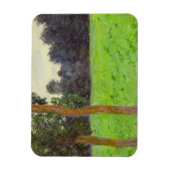 Claude Monet Zwei Bäume auf der Wiese Magnet (Vertikal)