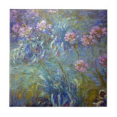 Claude MonetAgapanthus Fliese (Vorderseite)