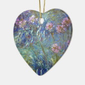 Claude MonetAgapanthus Keramikornament (Links)