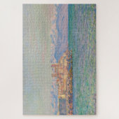 Claude Monets Antibes, Le Fort (1888) Puzzle (Vertikal)