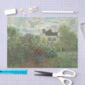 Claude Monets Artist's Garden in Argentinien Seidenpapier (Handwerk)